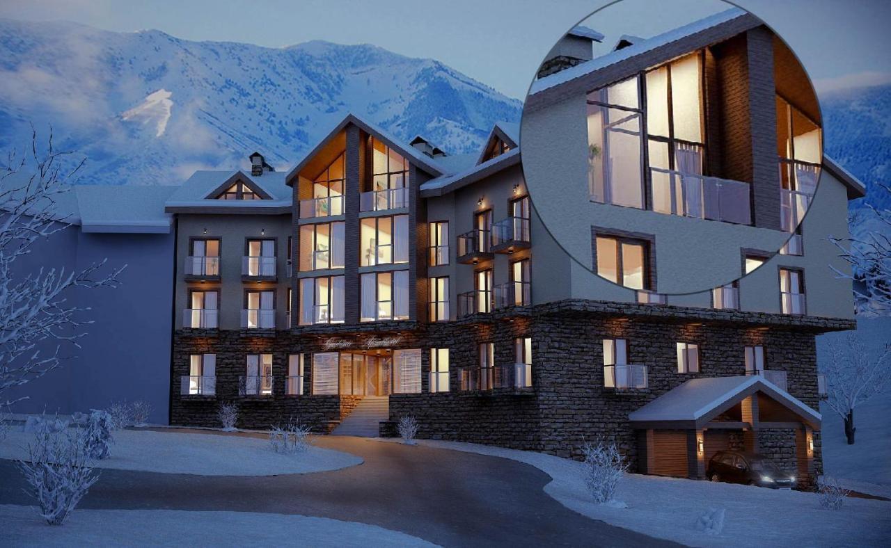 Duplex Apartment In New Gudauri Near Gondola Esterno foto